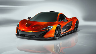 Volcano Orange Mclaren P1 4k Wallpaper