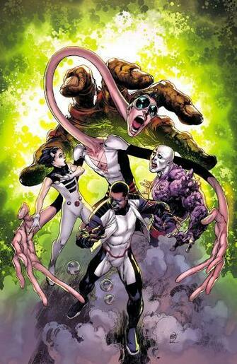 Dc Comics The Terrifics Mr Terrific Plastic Man Phantom Girl