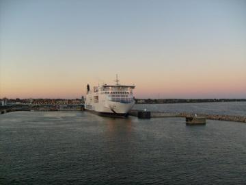 Ferry Into Trelleborg Sweden Travel Wallpaper