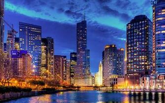Wallpaper Stritervill Chicago Illinois Usa City