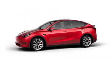 Tesla Model Y Front Three Quarter Wallpaper Newcarcars