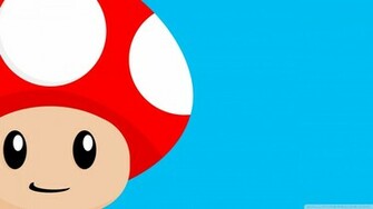 Mario Mushroom Wallpaper