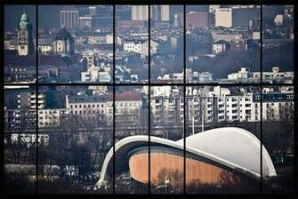 Apartment Window Wall Of Berlin Self Adhesive Murals