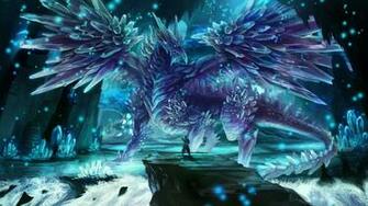 Ice Dragon Computer Wallpaper Desktop Background Id