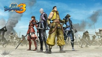 Sengoku Basara Samurai Heroes Wallpaper