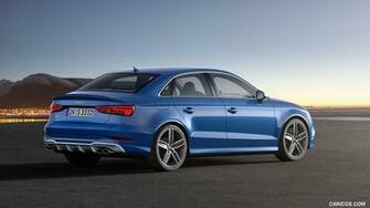 Audi S3 Sedan Color Sepang Blue Rear Three Quarter HD