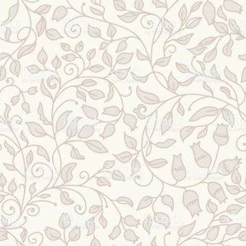 Seamless Floral Vector Background Royalty