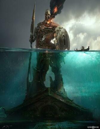 Spassundspiele Statue Of Tyr God War Concept By Abe Taraky