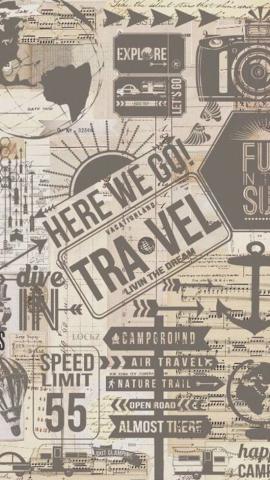 Travel Ideas Wallpaper Vintage iPhone