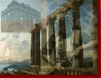 Ancient Greek Powerpoint Templates Background Htm