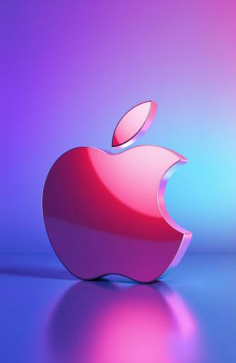 3d Apple Logo Wallpaper