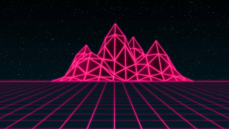 Neon Pink Aesthetic Wallpaper
