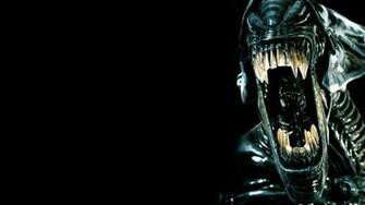 Alien Teeth Horror Fear Killer Evil Wallpaper