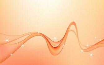 Peach Sparkling Dots Wallpaper