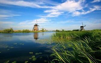 Windmill Wallpaper