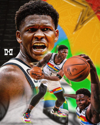 Anthony Edwards 4k iPhone Wallpaper