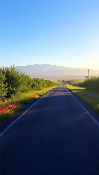 Open Road Wallpaper