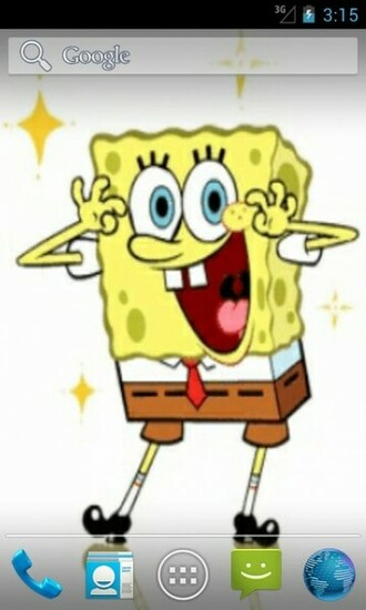 Spongebob Live Wallpaper App Funny F