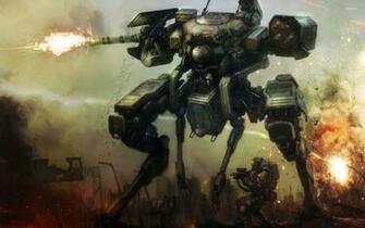 Top Battle Robot Fantasy Wallpaper