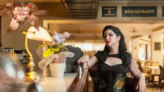Rockabilly Girl Wallpaper