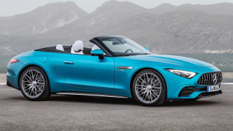 Mercedes Amg Sl43 Debuts With A Turbo Four Cylinder Using F1 Tech