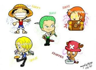 One Piece Chibi Wallpaper