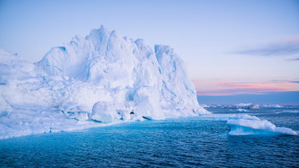 Arctic Ice Ocean Landscape Nature Iceberg HD Wallpaper