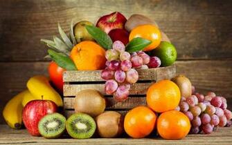 Fresh Fruits Wide Wallpaper
