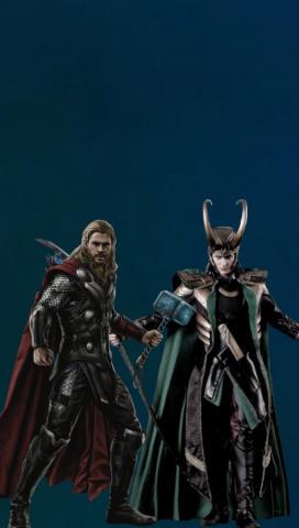 Thor And Loki Wallpaper