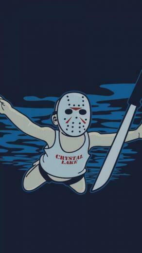 Friday The 13th Fun Art Jason Voorhees Wallpaper