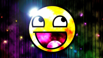 Awesome Smiley Face Wallpaper