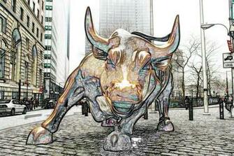 Pics Photos The Wall Street Bull HD Wallpaper For