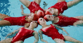Synchronized Swimming Wallpaper