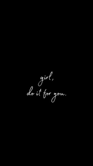Love Yourself In Black Quotes Wallpaper