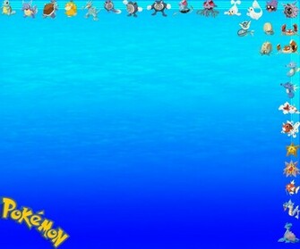 Water Pokemon Wallpaper