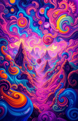 Trippy HD Wallpaper