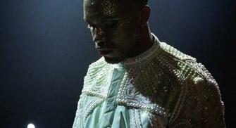 Frank Ocean Wears Custom Balmain Embellished Leather