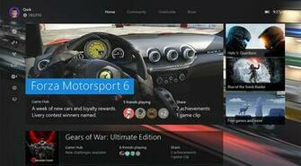 Xbox One Experience Background Template Uk