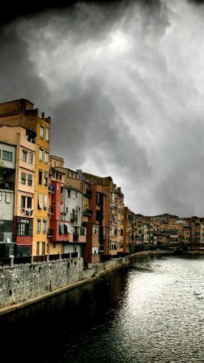 Spain Girona Jewish Neighborhood Android Wallpaper
