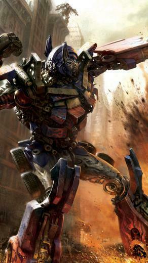 Transformers Optimus Prime Artwork Wallpaper iPhone