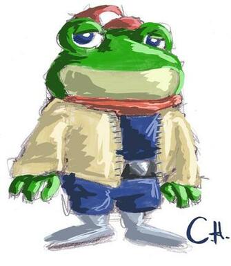 Slippy Toad Doodling By Mrstupes
