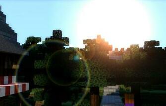 Wallpaper City Render Sky Big Blue Sun Village