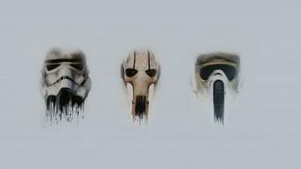 Stormtrooper General Grievous And A Biker Scout Helmet 4k