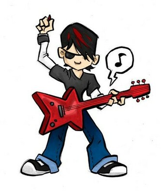 Rock Star Background Clipart