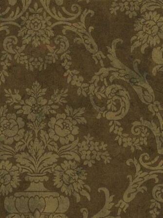 Dark Brown Larkspur Damask Wallpaper Textures