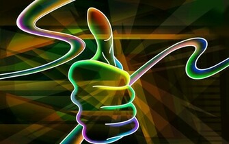 Cool Neon Dragon Background Wallpaper