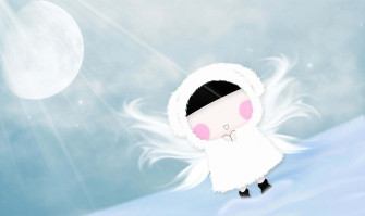 Snow Angel X Wallpaper