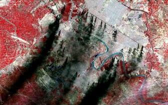 Oil Well Fires Iraq Wallpaper