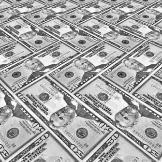 Dollar Bill Pattern Wallpaper For iPad