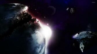 Planet Destruction Wallpaper